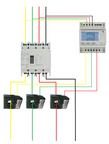 Three phase rail mounted energy meter - Buy multi tariff energy meter ...